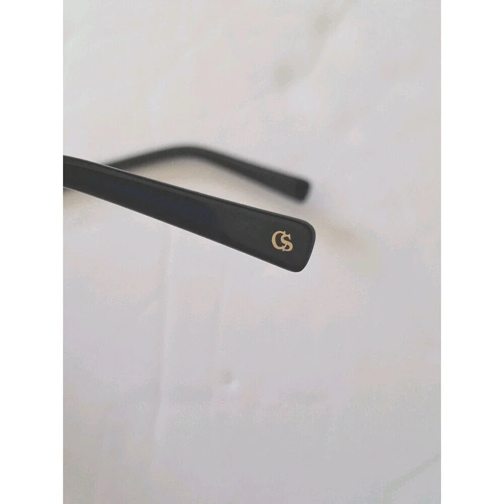 Christian Siriano Jill Sunglasses Black 56-15-140 Cateye Sunnies
